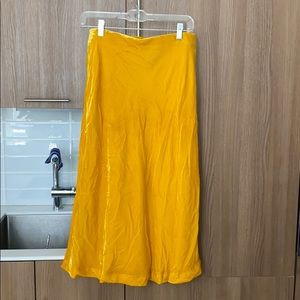 NEW WITH TAGS: Maeve x Anthropologie Yellow Skirt
